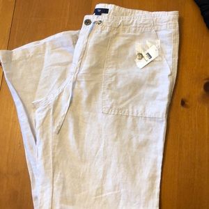 GAP linen pants NWT